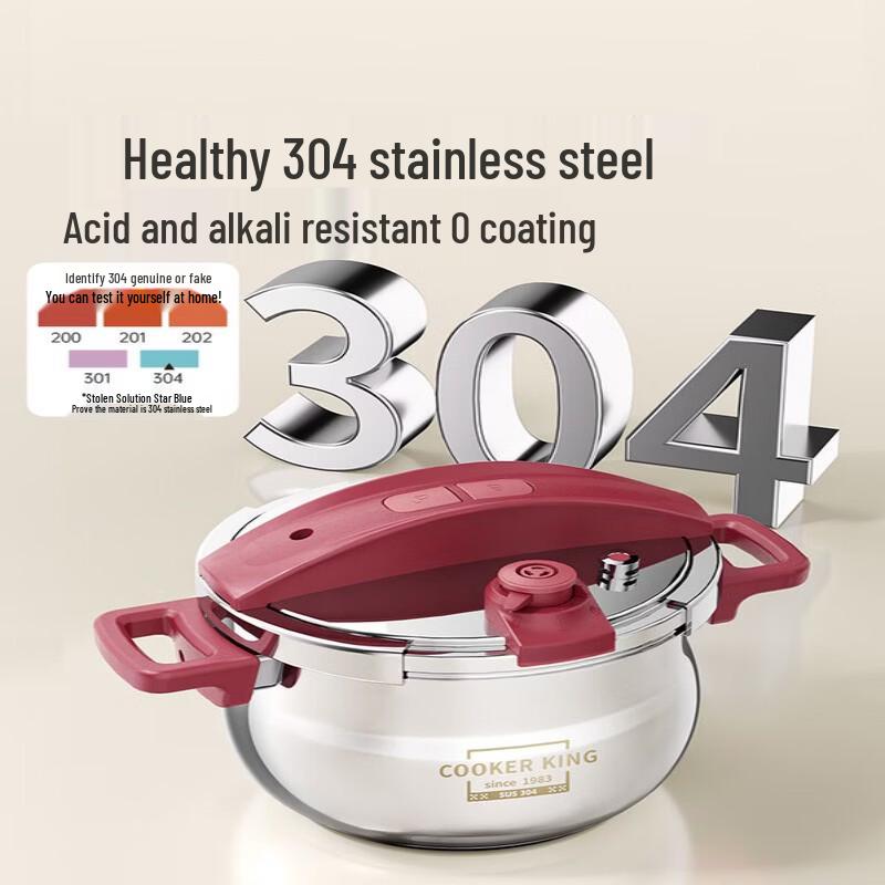 COOKER KING Linglong Stainless Steel Pressure Cooker