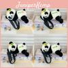Panda Plush Backpack For Girls With Zipper Closure And Inner Pocket Perfect For Daily Use