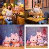 Halloween Bat Cat Plush Toy Cartoon Cute Pink Cherry Blossoms Soft And Skin-friendly!