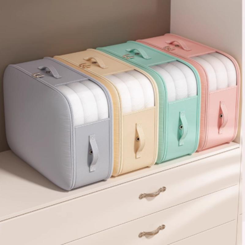 Vacuum Compression Quilt Storage Bag Large Capacity Clothes Organizer Dustproof Moisture Resistant Packing Pouch for Closet Moving