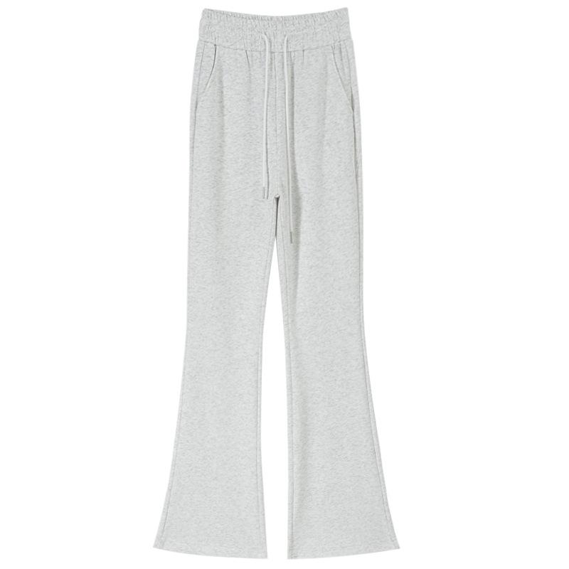 Women's Slimming Wide-Leg Micro-Flare Sports Pants - Spring 2026 Petite Warm Casual Sweatpants