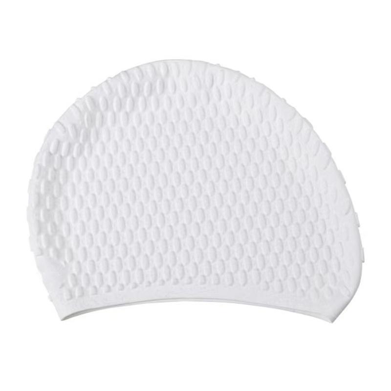 Silicone Swimming Cap For Adults Waterproof Swim Cap For Women And Men High Elastic Cap Bath Diving Hat Swim Pool Accessories