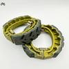 Yellow Ceramic General Motorcycle Brake Shoe Brake Electric Motorcycle Model for CG125 High Quality Modification