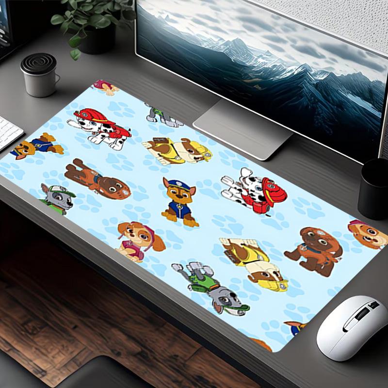 PAW Patrol Print Mouse Pad, for Keyboard Pad Laptop PC Mat for Office Home Use, Desk Decor, Perfect Birthday Gift for Gamers