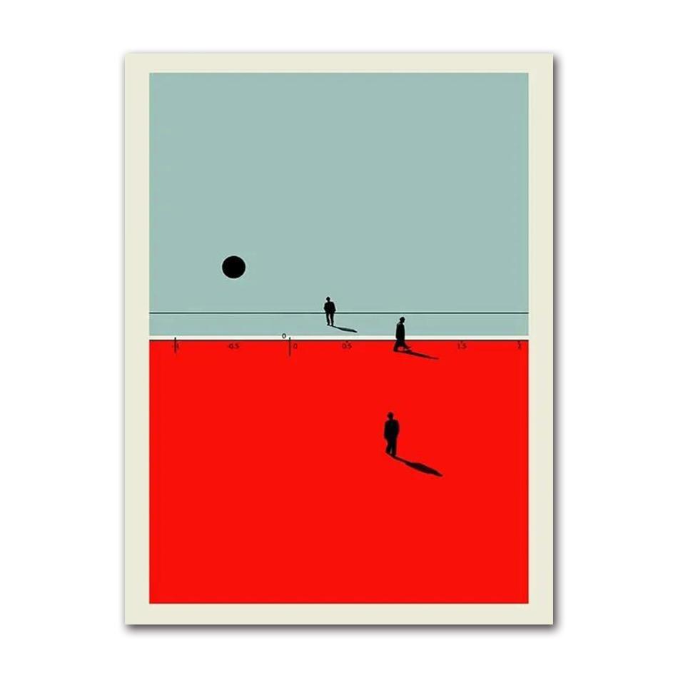Wall Art Canvas Painting, Posters & Impressions Humorous Posture, Color Pictures, Modern Living Room, Home Decor