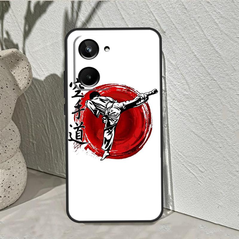 Kung Fu Karate Taekwondo Martial Arts For Realme C55 C53 C67 C75 C71 C61 C33 C63 C51 C65 10 11 12 13 14 Pro Plus GT7 15 Pro Case