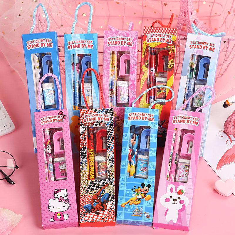Children s Cartoon Stationery Gift Set for Kindergarten - 6 Pieces