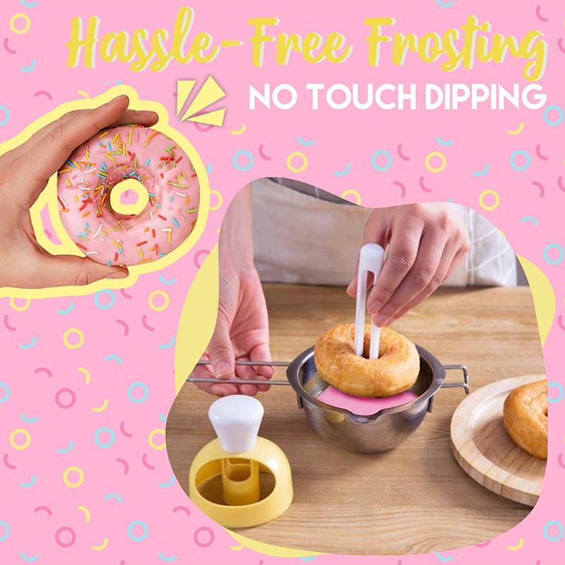 Donut Mold Baking Tools DIY Cake Mould Non-Stick Candy Mold Plastic Kitchen Tools