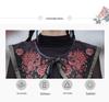 Versatile Ethnic Women's Short Cloak - Retro Embroidered Yunjian Style