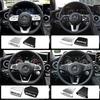 Emblemat Samochodowy Naklejka na Kierownicę Akcesoria Dekoracyjne Do Mercedes Benz AMG Brabus Smart Maybach W204 GLC CLA W205 W203 W206
