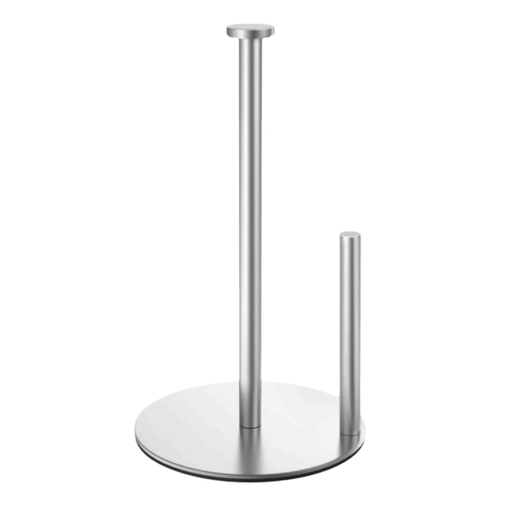 Stainless Steel Paper Towel Stand Non-Slip Kitchen Roll Dispenser Paper Towel Dispenser  Bathroom