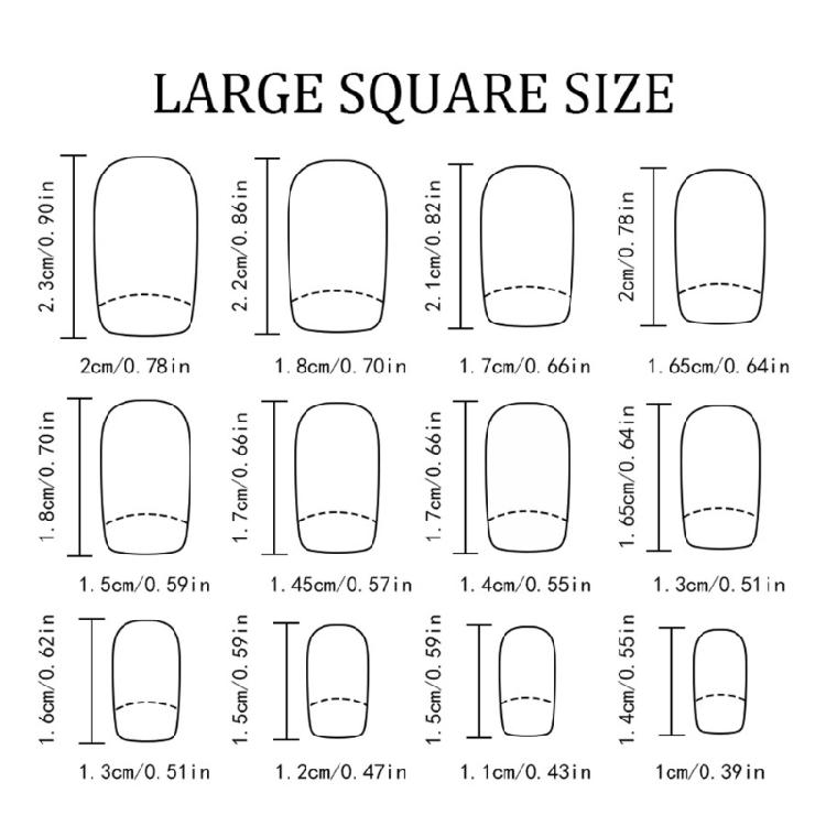 NonToxic Plastic Press On Nail Red Brown Maple Art Easy Application False Nail For Parties Daily Activities  24pcs/box