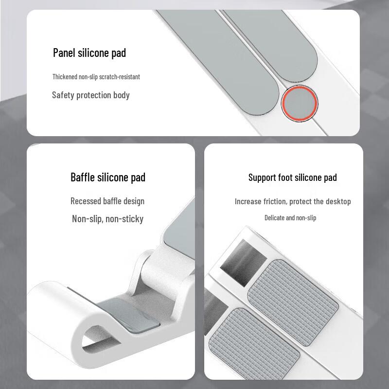 Lenovo X1 Foldable Laptop Stand with 8-Level Adjustment