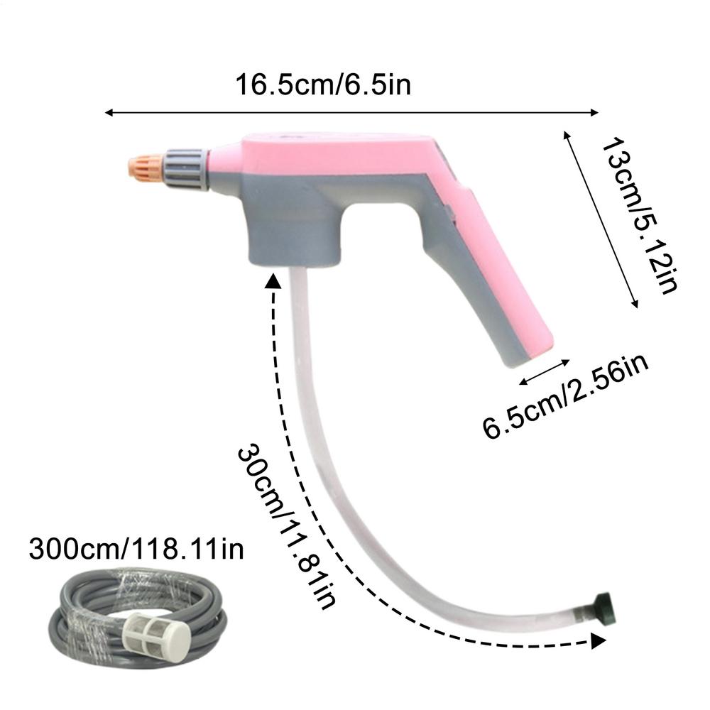 

Electric Sprayer 2000mA Rechargeable Handheld Sprayer Nozzle Electric Handheld Mister for Automotive Garden Garage Outdoor
