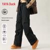 Yaya Unisex Winter Goose Down Cargo Ski Pants
