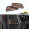Center Console Side Air Vent Outlet Trim Cover Bezel For Ford F150 21+Wood Grain