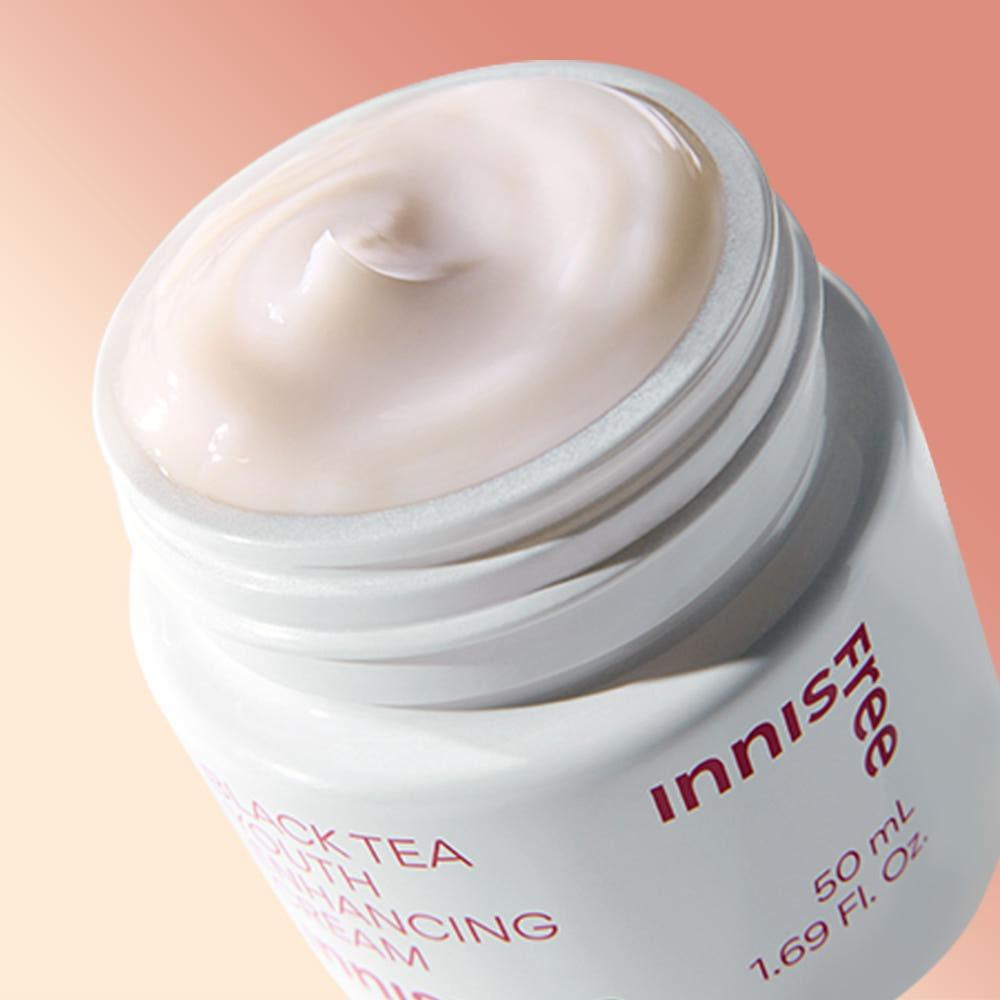Innisfree Black Tea Youth Enhancing Cream Radiant Hydrating 50ml
