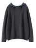 Women's Hooded Cashmere Sweater: 2026 Winter Solid Color Versatile Slimming Pullover