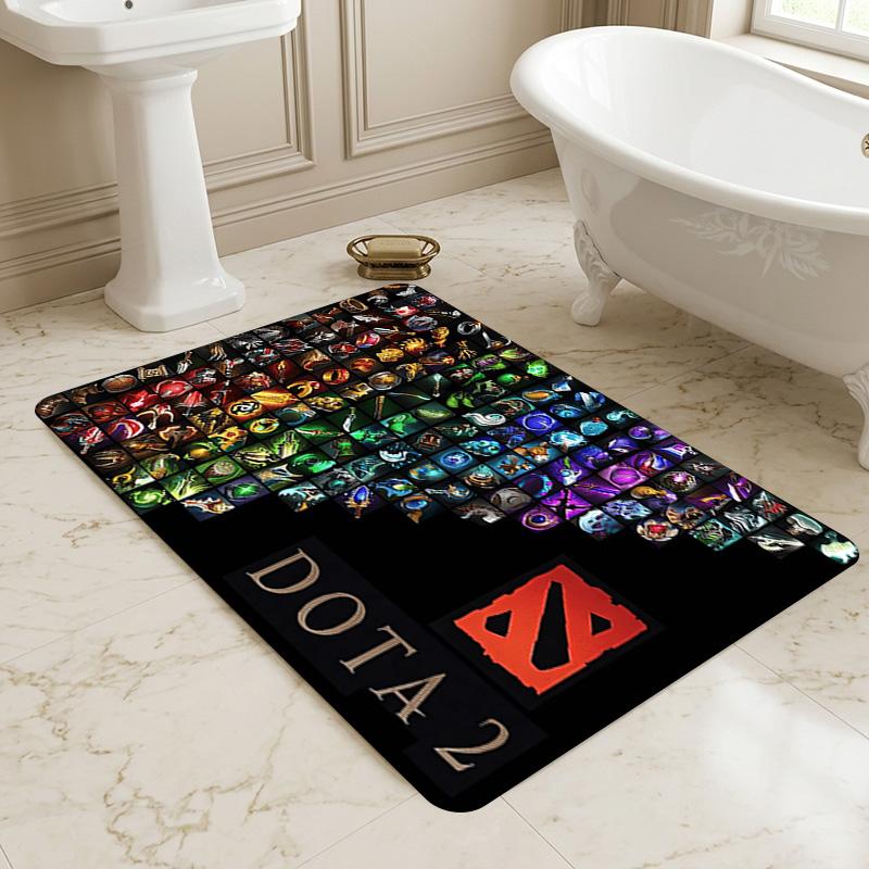 Dota Living Room Nonslip Area Rug Soft Carpet For Bedroom Game Playroom Sofa Office Home Decor Doormat Christmas Gift C92611