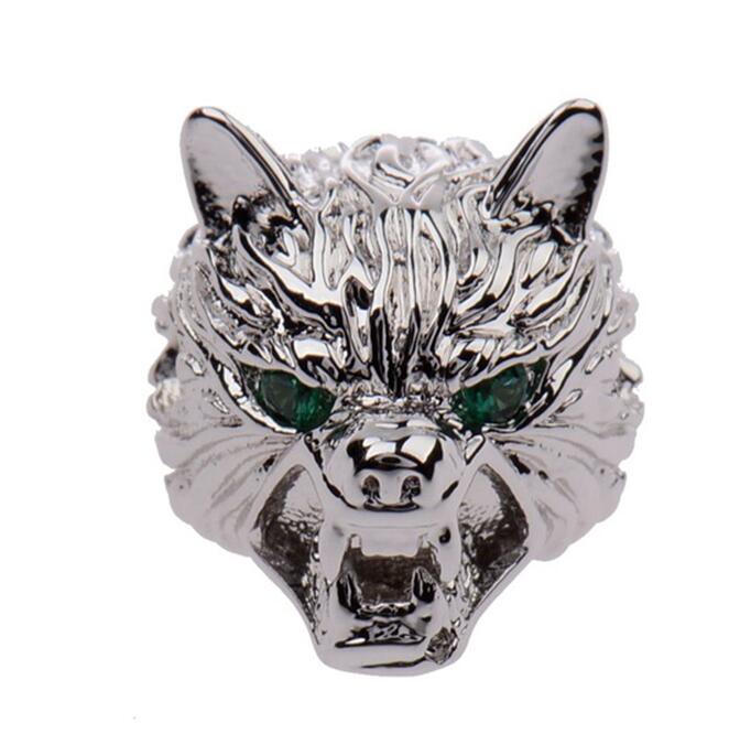 

Gothic Wolf Head For Bracelet Beads DIY Jewelry Making Finding Punk 4 Colors Jewelry Accessories AAA Factory Price Wholesale