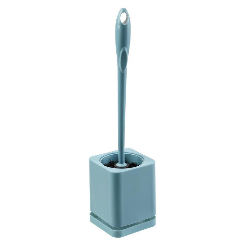 Multifunctional Soft-Bristle Toilet Brush with Long Handle & Base