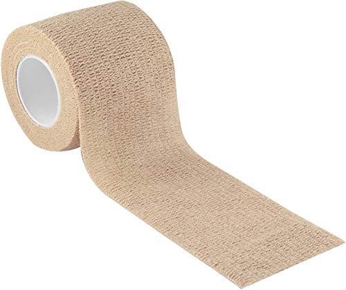 Agam A-Tape Cohesive Self Adhesive Bandage | Self-Adhesive Compression Wrap – Sports, Gym & Joint Protection Tape| (Reusable & Waterproof, 5 cm X