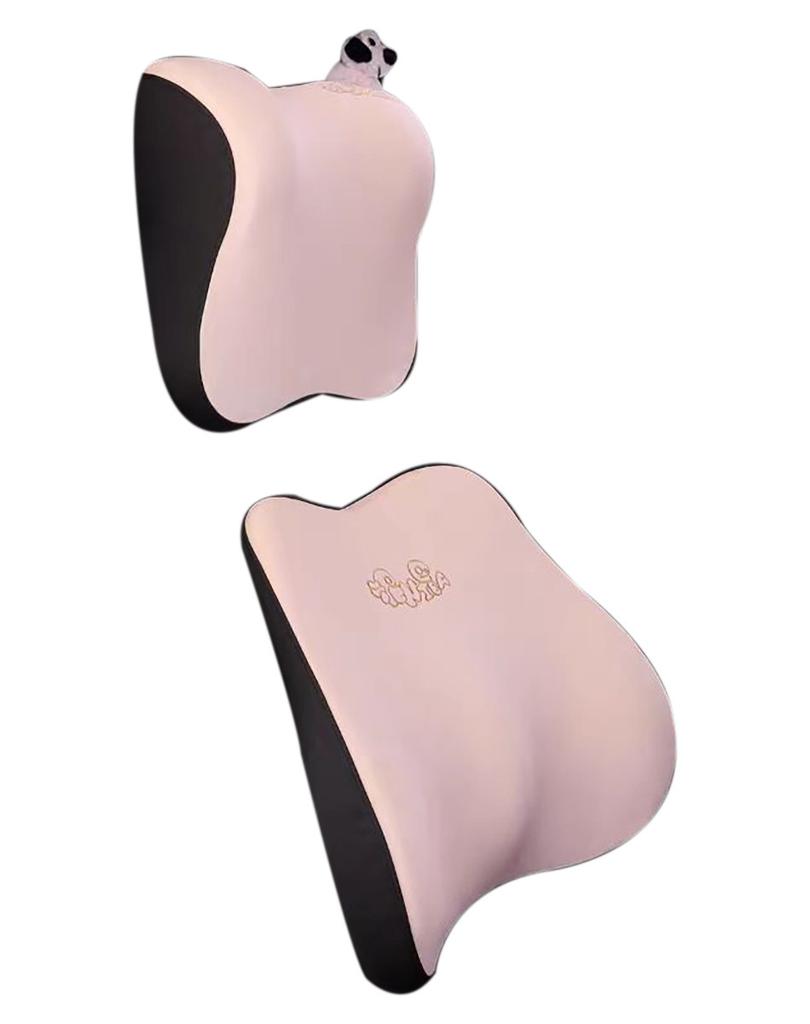 Icaroom headrest lumbar support seat next pillow universal car headrest lumbar pad lumbar support cushion for all seasons