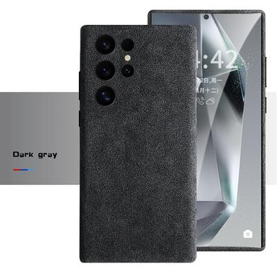 Genuine Alcantara Leather Magsafe Case for Samsung Galaxy S24 S25 S25 Ultra Magnetic Cover