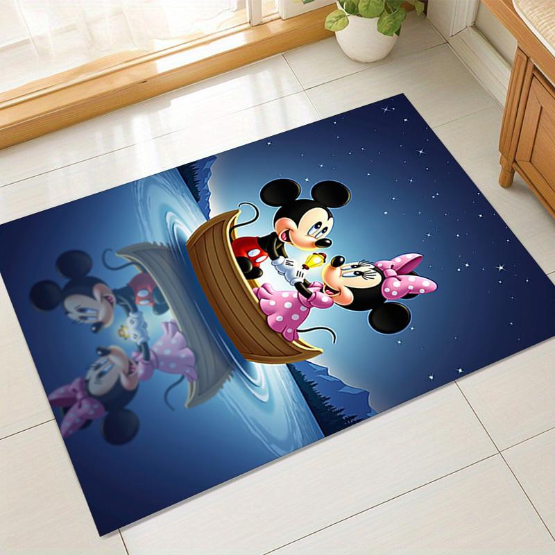 

1pc. Mickey & Minnie Mouse Romantic Night Boat Ride Outdoor Rug - Home Decor Carpet Gift for Office Chair Coverz041117 60cm by 90cm