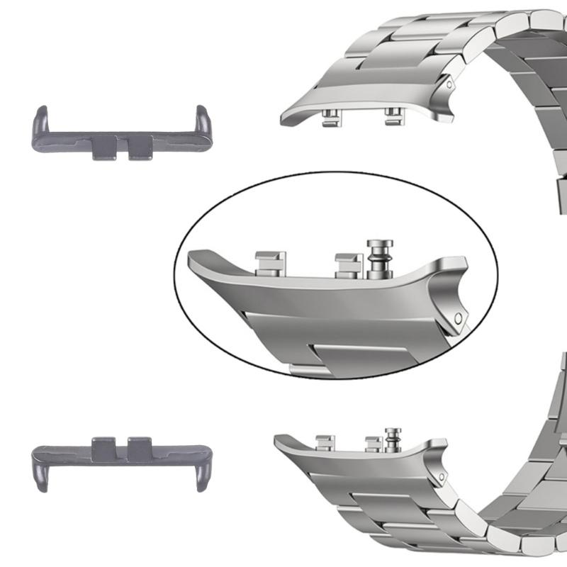 Watch Connectors Metal Link for ROSSINI 2i Rust Proof Metal Material Perfect for All Bands Enhances Watch Security 2pcs
