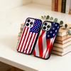 The American Flag  Phone Case For iPhone 17,16,15,14,13,12,11 Plus,Pro Max,XS,Colorful Silver Phone Case Funda Cover