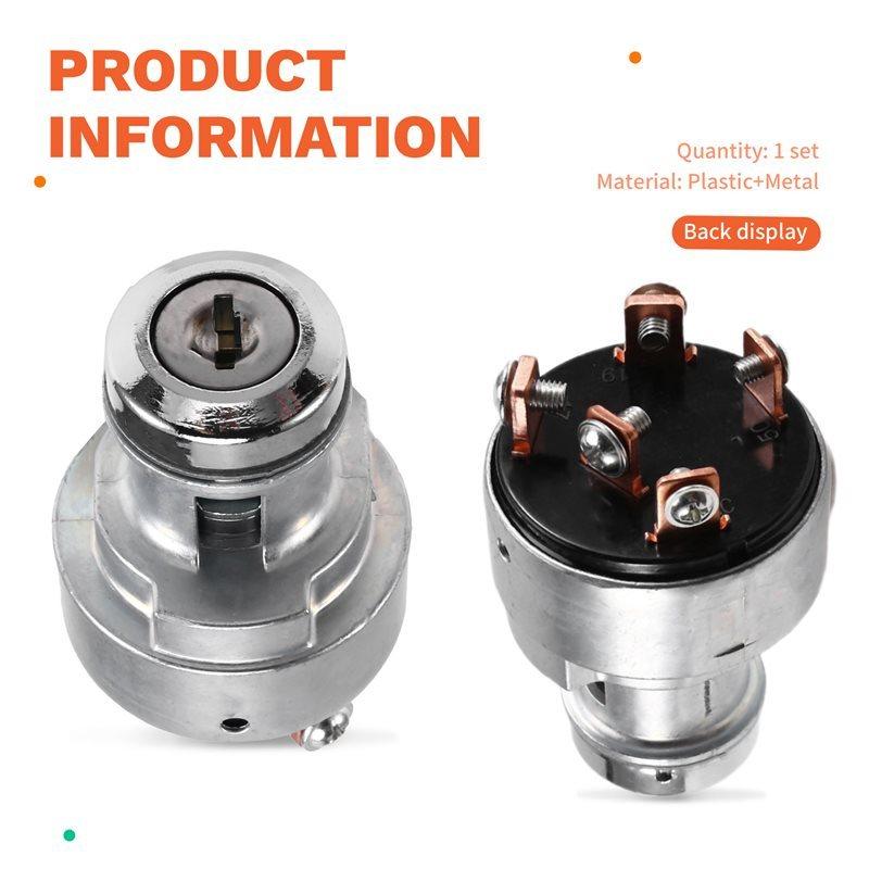 AU05 -For Kubota 1286605 Tractor Replacement Parts- New Ignition Switch(66704-55120/66706-55120)