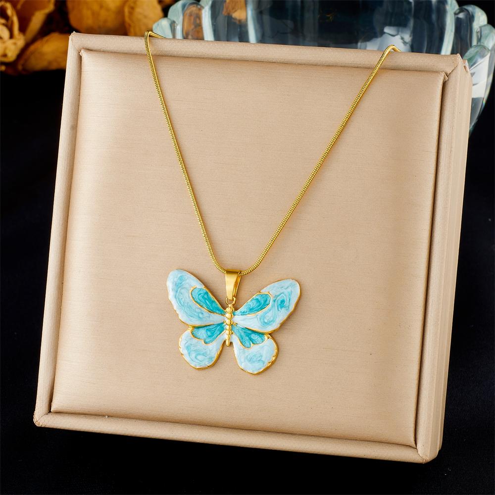 DIEYURO 316 Stainless Steel Golden Minimalist Heart Necklace For Women Fashion Trend Girl Jewelry Valentine's Day Gift Joyas