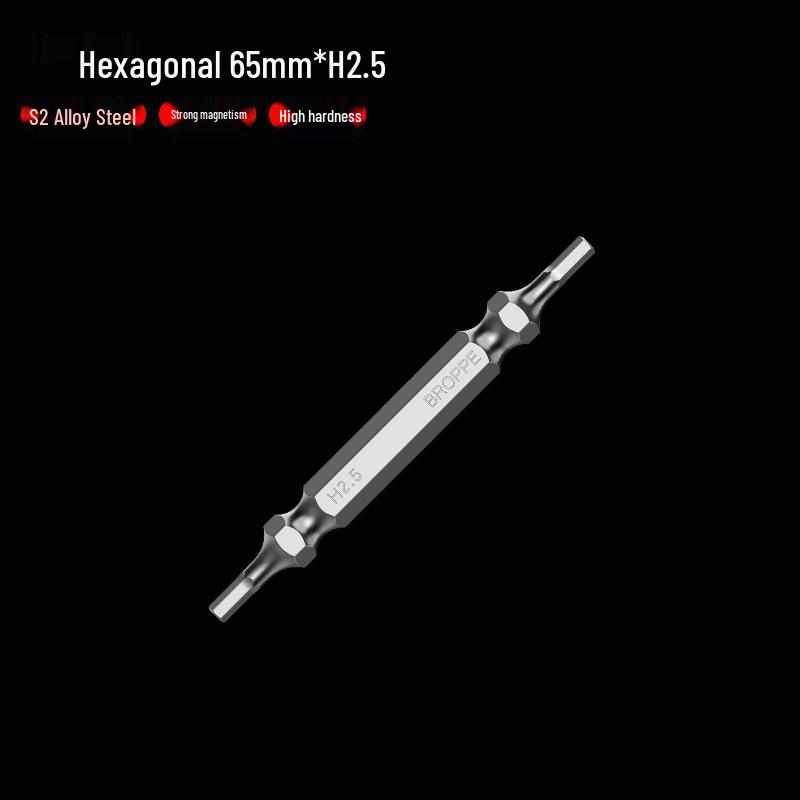 Hexagonal Double-Ended Magnetic Screwdriver Bit Set