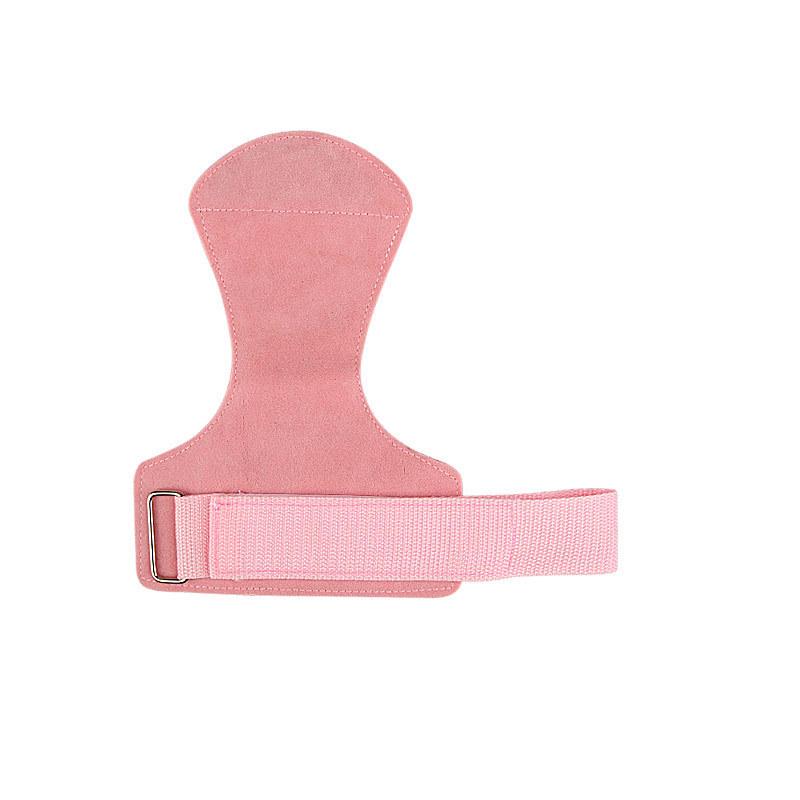 Faux Leather Deadlift Grip Straps & Palm Guards for Weightlifting