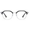 RECLOW RECLOW FBB82 BLACK SILVER GLASS Blue-light VER Glasses