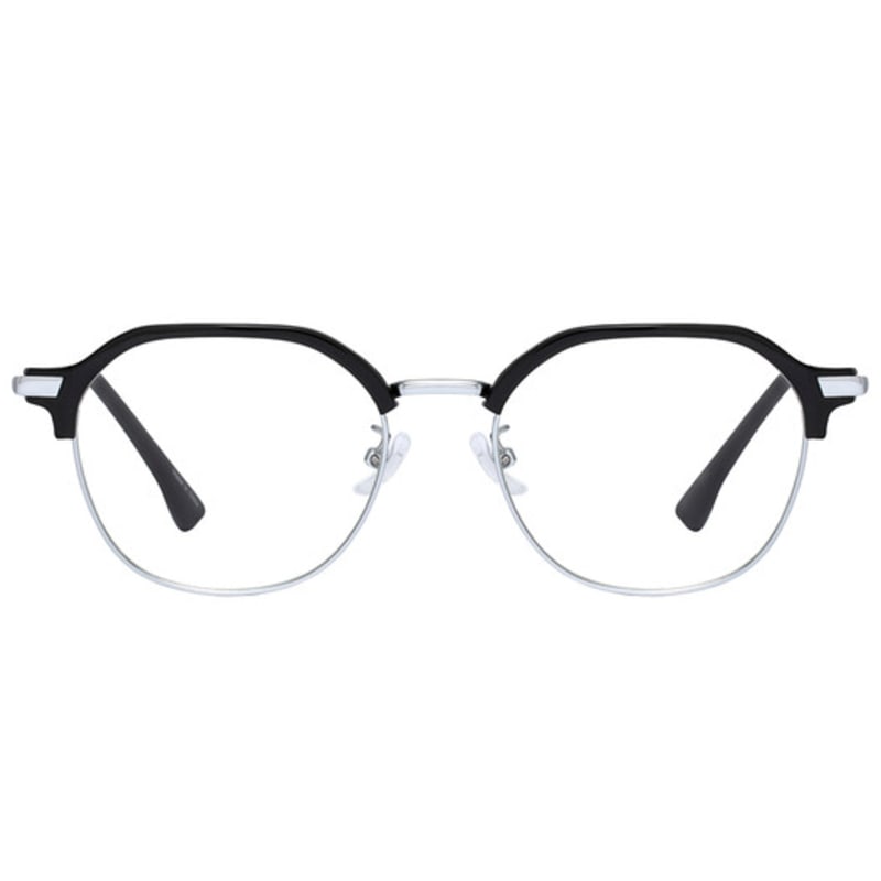 RECLOW RECLOW FBB82 BLACK SILVER GLASS Blue-light VER Glasses