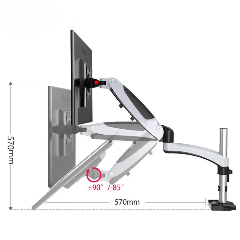 Ollymurs Adjustable Monitor Arm Desk Mount