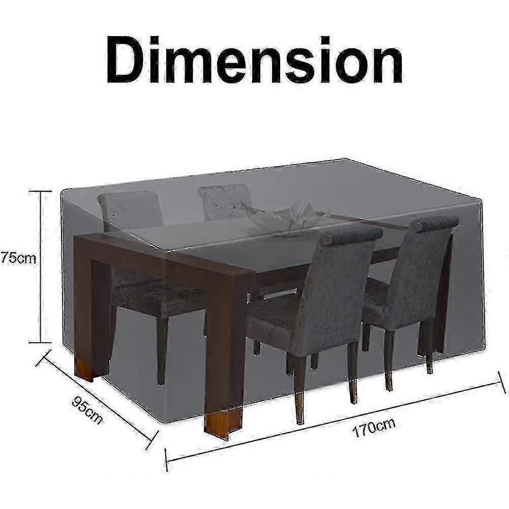 170*95*75cm  Tarpaulin Garden Furniture, Protective Cover Garden Furniture, 