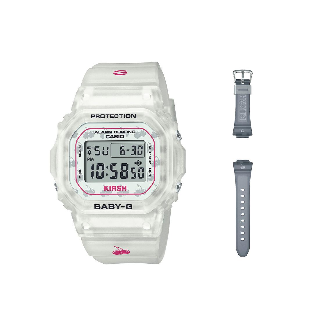 

CASIO Baby G X Kirsh BGD 565KRS 7 BGD-565KRS-7DR White Strap