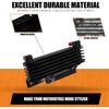 Motorcycle Oil Cooler Cooling Radiator Replacement Engine Oil Cooler Kit Fit For Road King Street Glide Electra Glide Road Glide Tri Glide 2009-2016