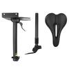 Quick Installation Shock Absorption Spring Cushioned Suspension Scooter Seat For M365 With High Durability Leather Pad