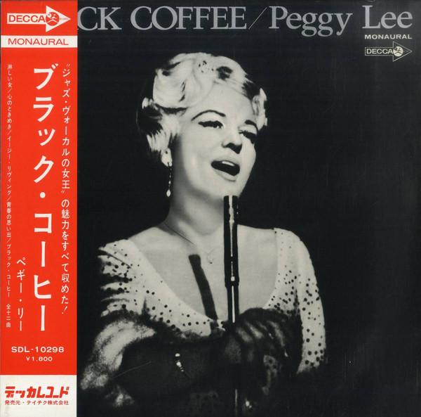 

LP Record PEGGY LEE - Black Coffee SDL10298 DECCA Japan Jazz Used