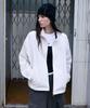 OIOI COLLECTION Ripstop High-Neck Windbreaker [White]
