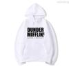 The Office Dunder Mufflin INC Paper Hoodie Dwight Schrute Sweatshirt Women Casual Pullover Hooded Sweater Winter Clothes Women