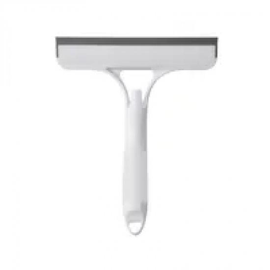Multifunctional Glass Wiper with Integrated Water Spray Bottle, Silicone Window Cleaning Brush for Home & Car Glass