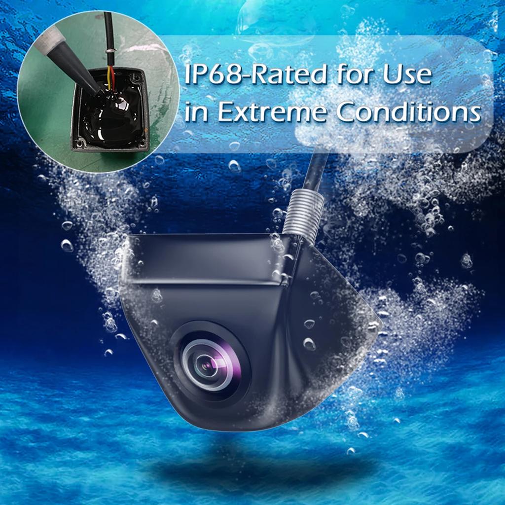 Car Rear View Camera HD Night Vision Reversing Parking Camera 140° Lens Wide Angle Waterproof Car Backup Reverse Camera 2026