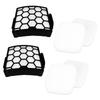 Aerodynamic Dust Filters Set Compatible With For Shark Vacuum Model LA481C New