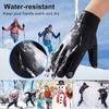 Winter Touch Screen Waterproof Gloves Unisex Outdoor Running Cycling Thick Warm Gloves Anti Slip Electric Bike Work Equipment