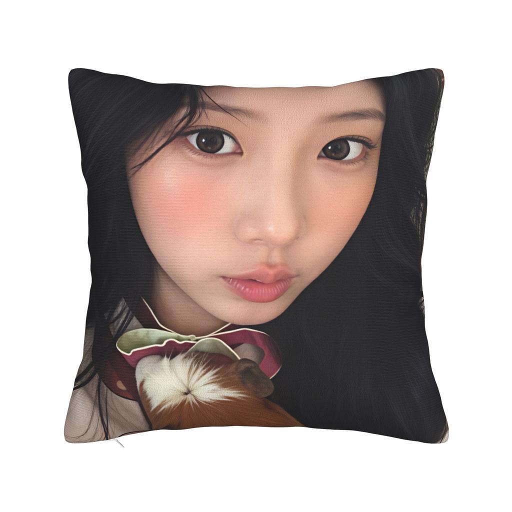 W-Wonhees-S Super Real Me Pillow Case Cushion Cover Square Pattern Pillow Cover Pillowcases For Office Car Home Decorative